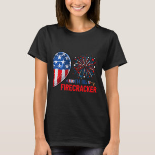 His Firecracker 4th July Funny Couple Costume Patr T-Shirt