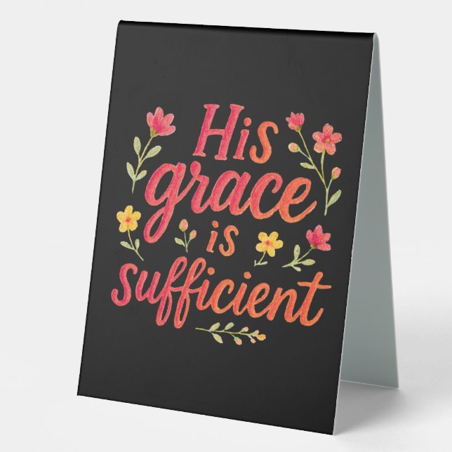 His Grace is Sufficient (Front)