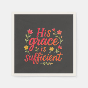 His Grace is Sufficient Napkin