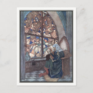 His Grandmother's Tale by Edmund Dulac Postcard