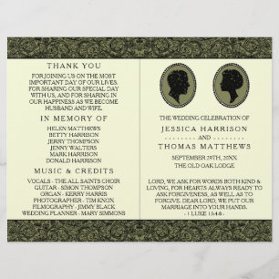 His & Hers Art Deco Silhouette Wedding Collection