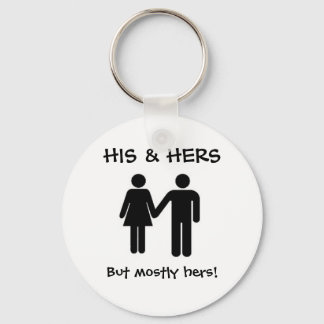 His & Hers Keychain