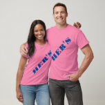 HIS - HER'S SET T-SHIRTS<br><div class="desc">His - Her's T-shirt sets for couples: boyfriend/girlfriend, husband/wife, etc. HER'S T is pink with blue lettering (only real men brave enough to wear pink!) 🤠 But you have the option to change the design to your specifications. HIS is a blue T with pink lettering. A little switch-er-oo here. Again,...</div>