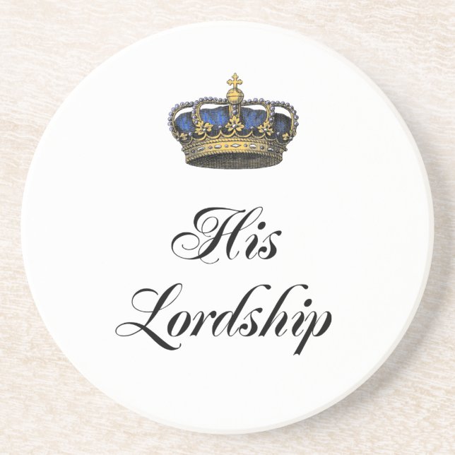 His Lordship Coaster (Front)