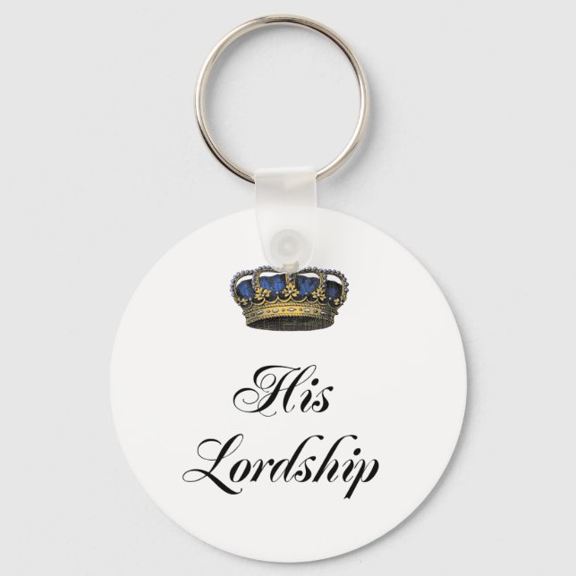 His Lordship Key Ring (Front)