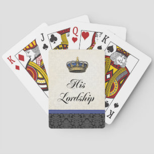 His Lordship Playing Cards