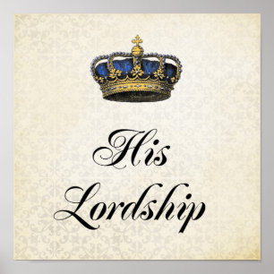 His Lordship Poster