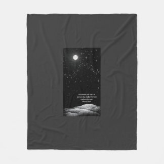 His Love Endures Forever – Psalm 136:9 Blanket