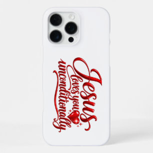 His love is Unconditional iPhone 16 Pro Max Case