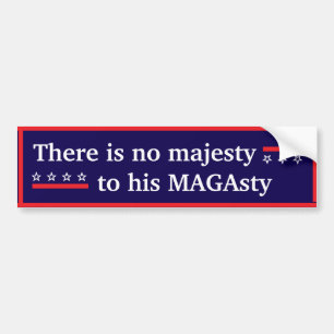 His MAGAsty Bumper Sticker