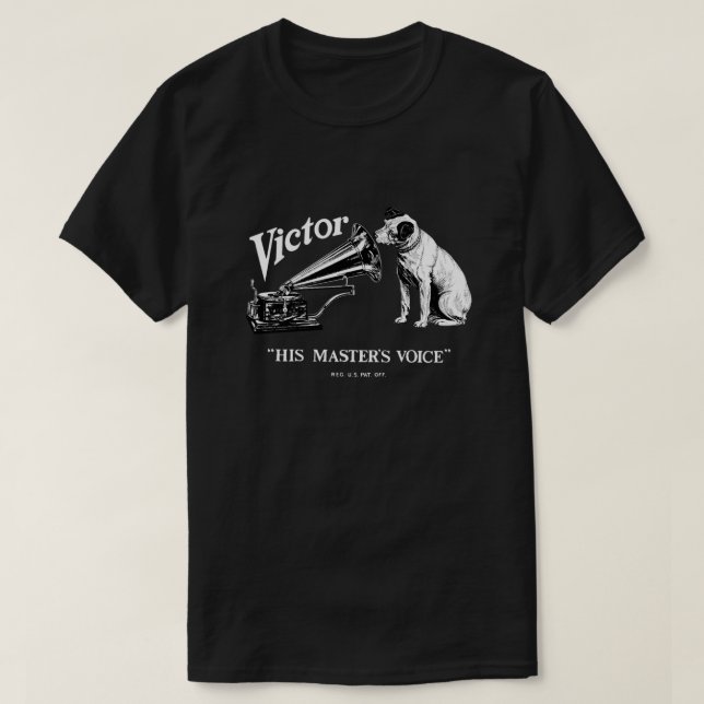His Master's Voice Classic T-Shirt.png T-Shirt (Design Front)