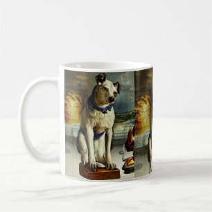 His Master's Voice Nipper Last Supper Coffee Mug