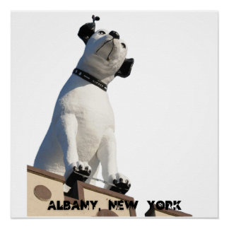 His Master's Voice Nipper The Dog Poster
