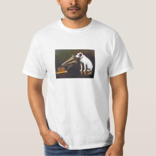 His Master's Voice Nipper The Dog T-Shirt