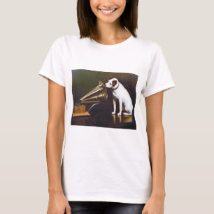 His Master's Voice Nipper The Dog T-Shirt