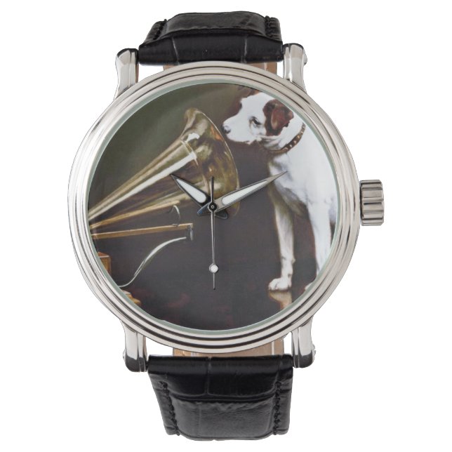 His Master's Voice Nipper The Dog Watch (Front)