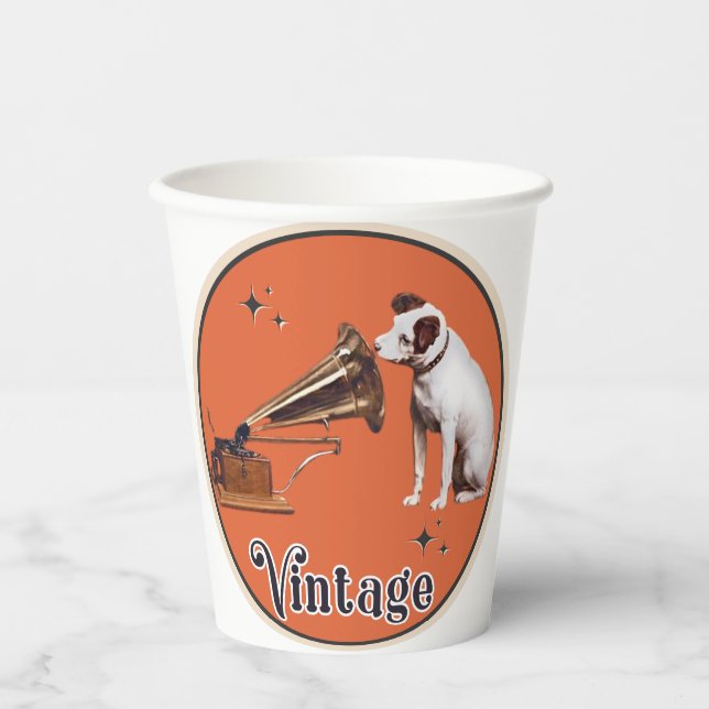 His Master's Voice Paper Cups (Front)
