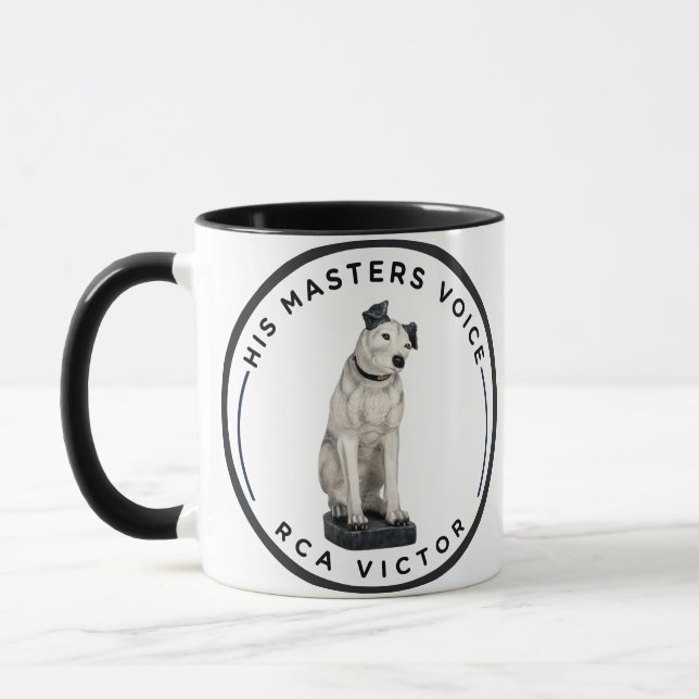 His Master's Voice RCA Victor Mug (Left)
