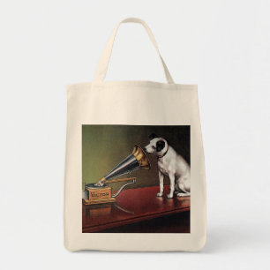 His Master's Voice Vintage Colour Tote Bag