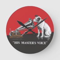 His Master's Voice Vintage Red & Black