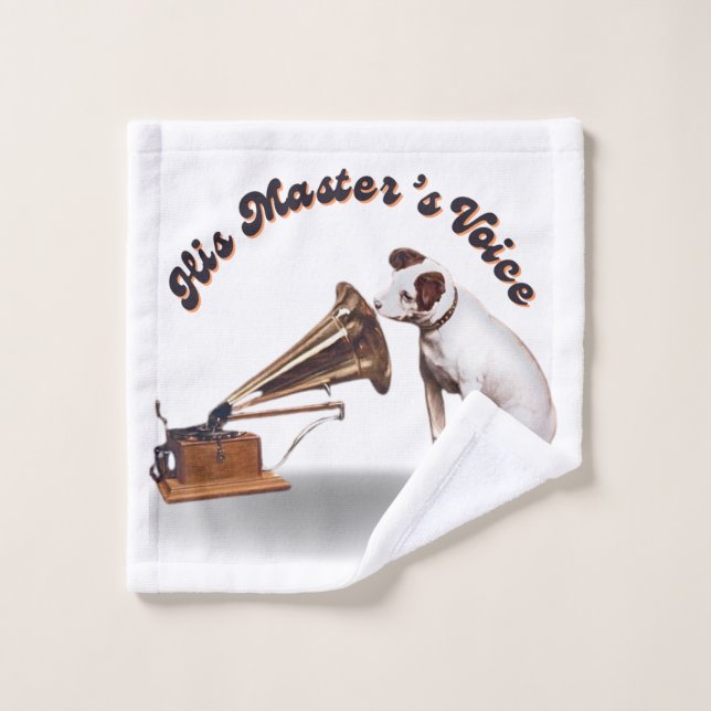 His Master's Voice Wash Cloth (Wash Cloth)