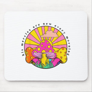 His Mercies Are New Every Morning Christian Faith Mouse Mat