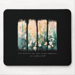 His Mercies Are New Every Morning Christian Jesus Mouse Mat