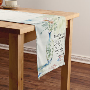 His mercies are new every morning medium table runner