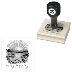 His Mercies Are New... Rubber Stamp