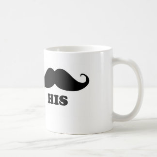 HIS  Moustache Mug