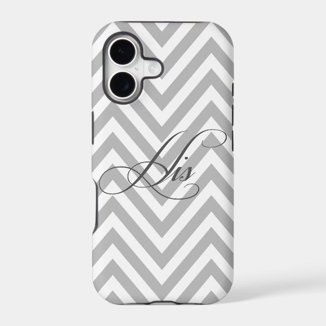 His 'n' Hers Matching Couple's Iphone 5 Cases (Back)