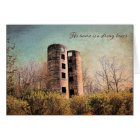 His name is a strong tower Parakaleo note card