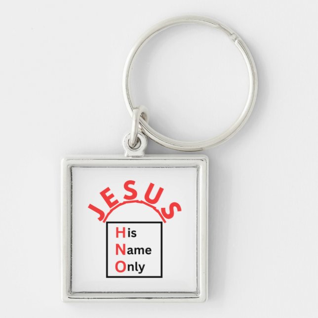 His Name Only - Keychain (Front)