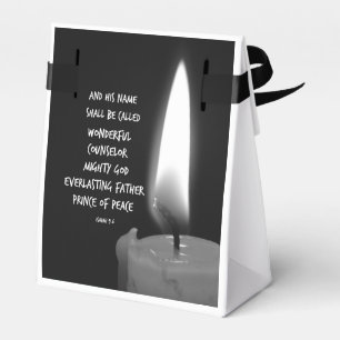 His Name Shall Be Called Wonderful Bible Verse Favour Box