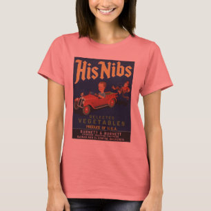 His Nibs Vegetables T-Shirt