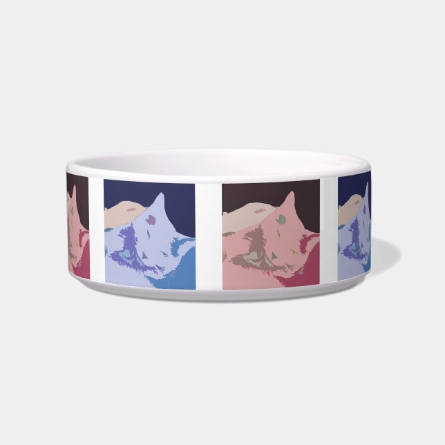 His or Her Cat Bowl (Front)