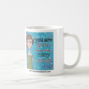 His Painted Word -Sparrows-Coffee Mug