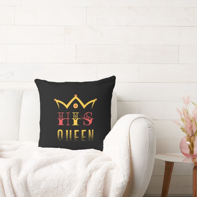 His Queen Cushion (Couch)