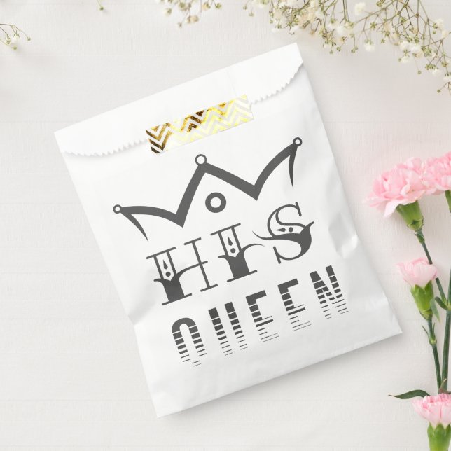 His Queen Favour Bags (Sealed)
