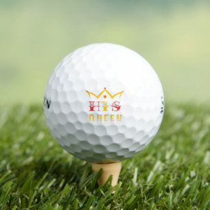 His Queen Golf Balls