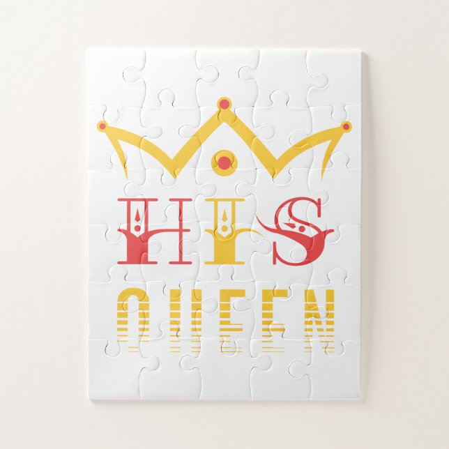 His Queen Jigsaw Puzzle (Vertical)
