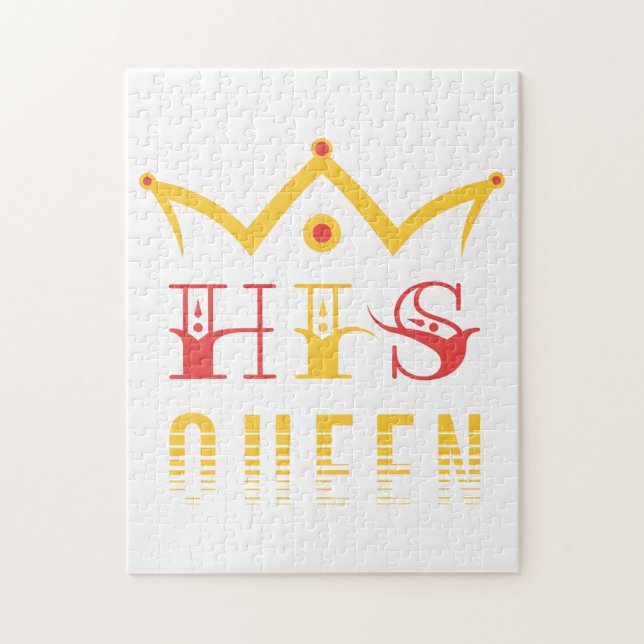His Queen Jigsaw Puzzle (Vertical)