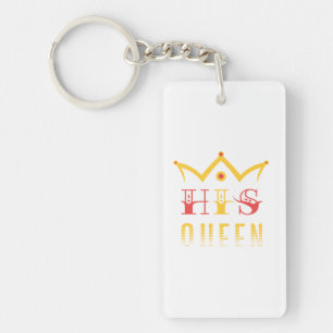 His Queen Key Ring