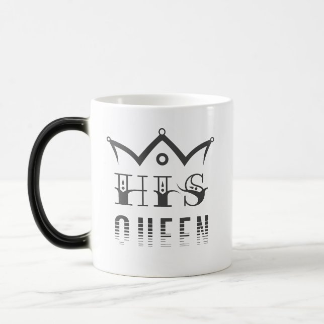 His Queen Magic Mug (Left)