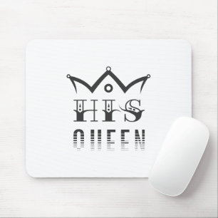 His Queen Mouse Mat
