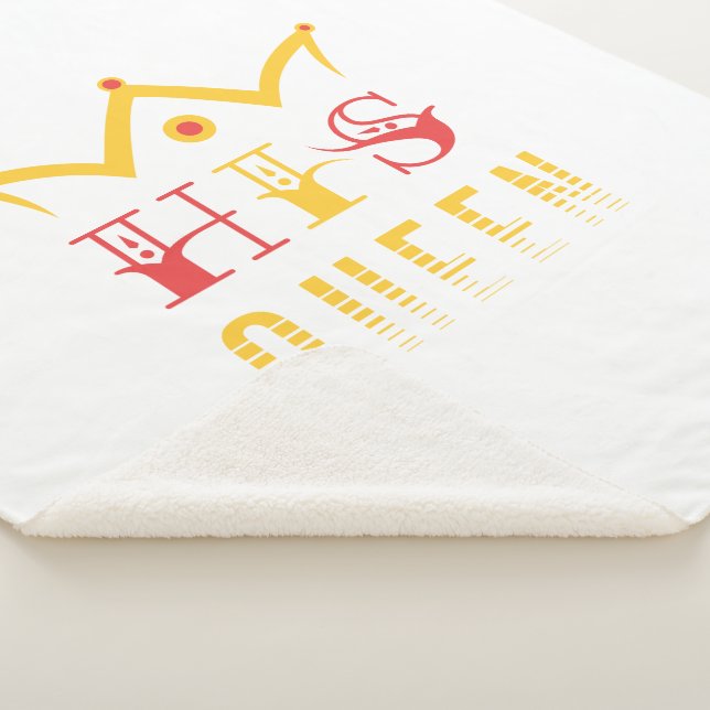 His Queen Sherpa Blanket (3/4)