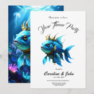 His Royal Fishness Invitation