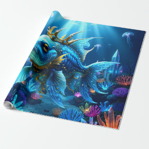 His Royal Fishness Wrapping Paper