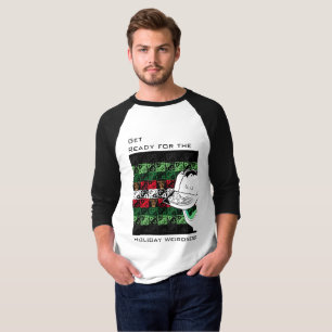 His Ugly Sweater Alien Holiday Weirdness Shirt