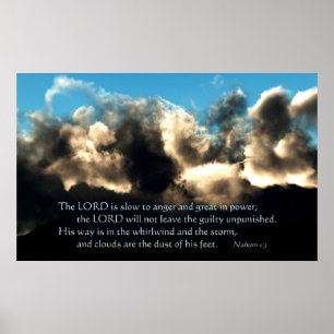 His way is in the Whirlwind Poster